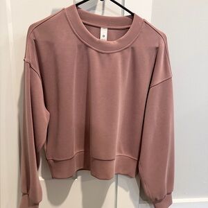Women’s softstream Lululemon Athletica Dusty Rose Sweatshirt